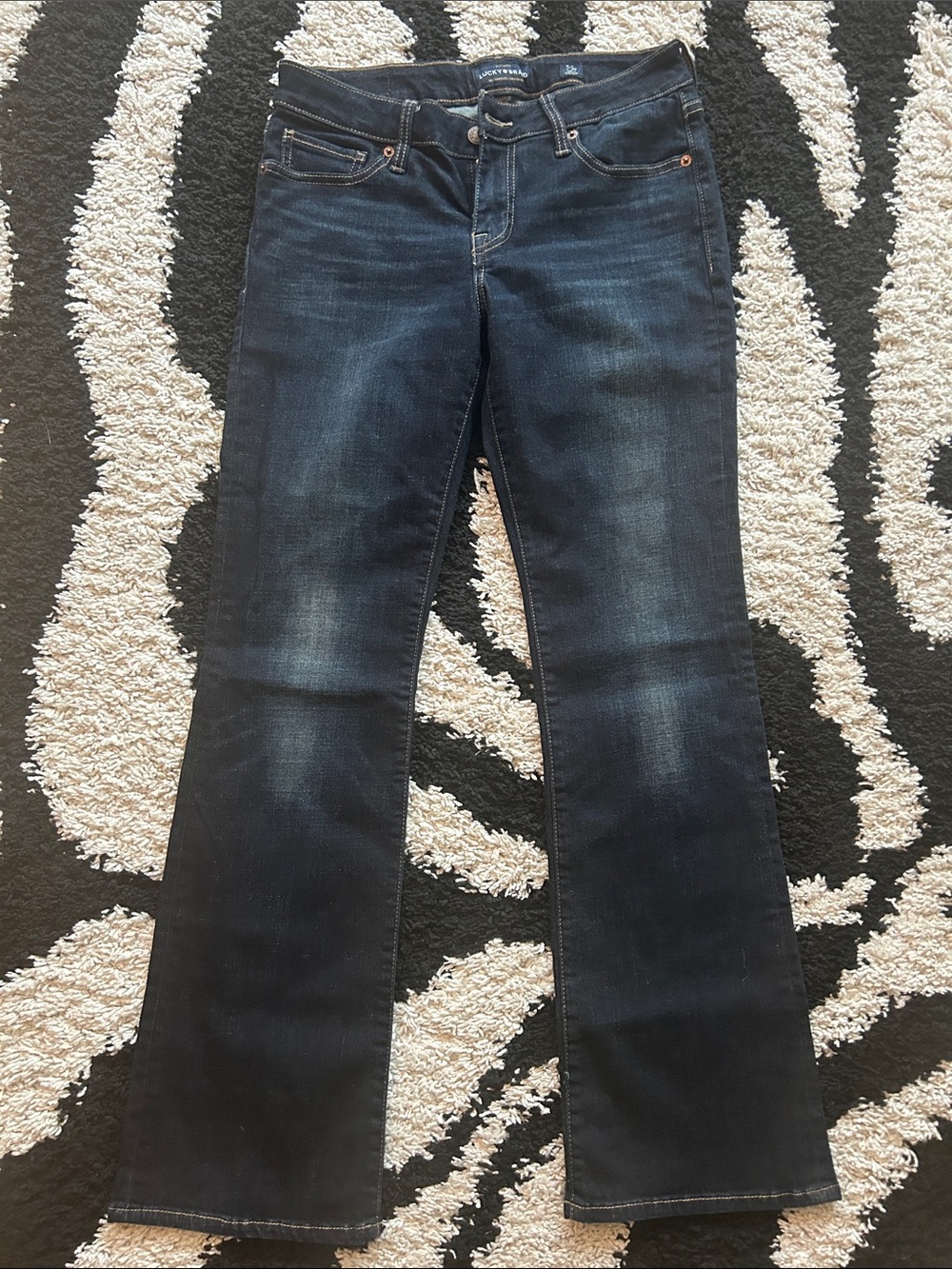 Lucky Brand Dark Blue Flare Jeans